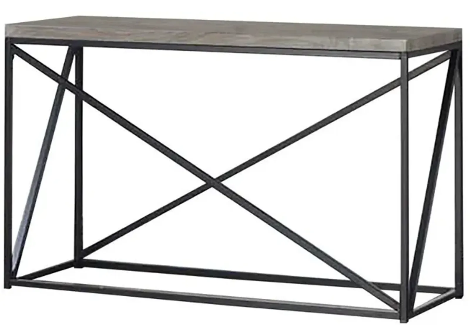 Birdie Rectangular Sofa Table Sonoma Grey