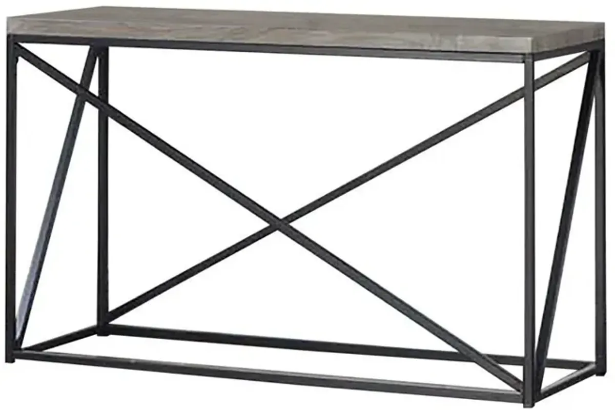 Birdie Rectangular Sofa Table Sonoma Grey