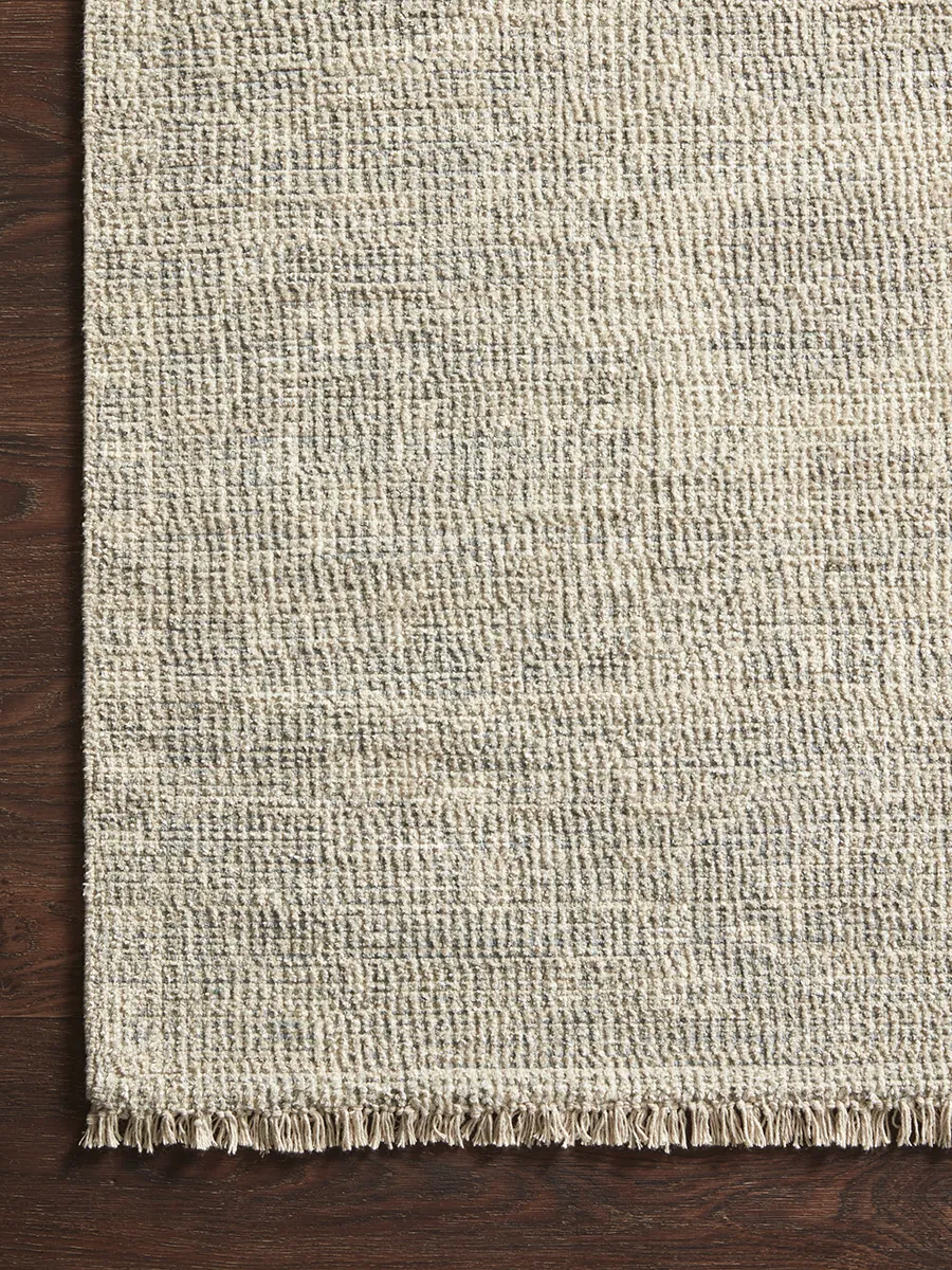 Priya PRY04 Ivory/Grey 5' x 7'6" Rug