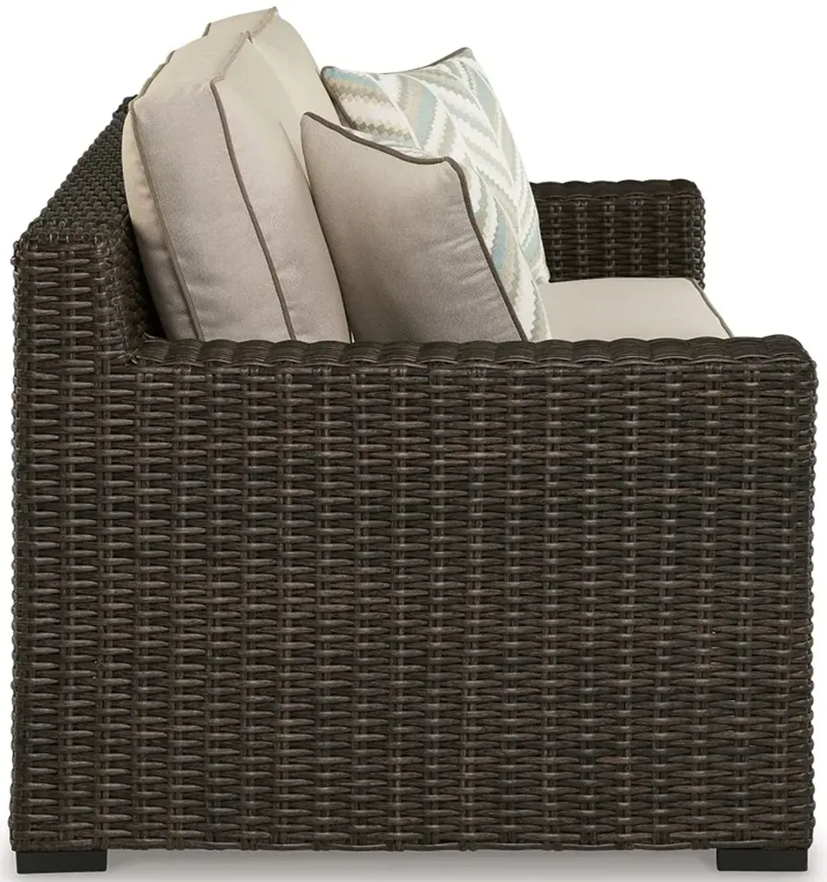 Coastline Bay Outdoor Loveseat with Cushion