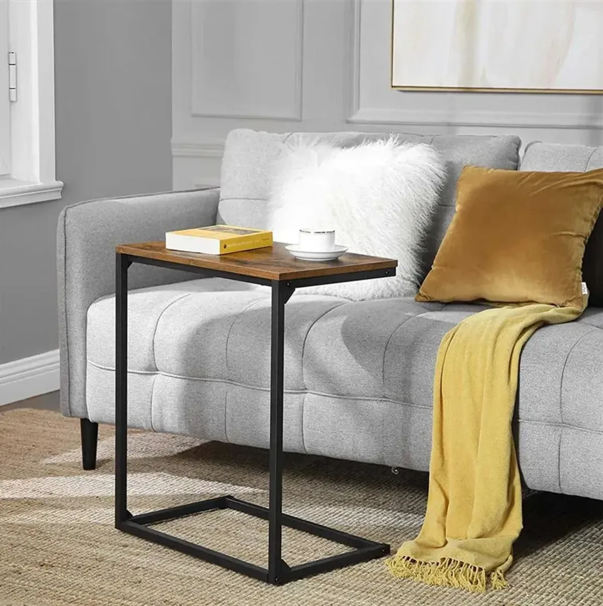 End Table and Laptop Table – Ideal for Working in Bed or on the Sofa