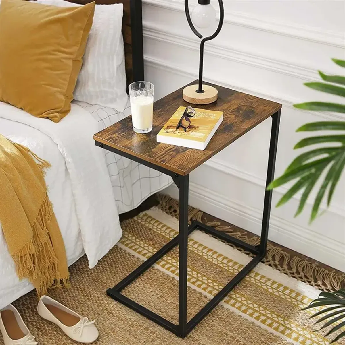 End Table and Laptop Table – Ideal for Working in Bed or on the Sofa