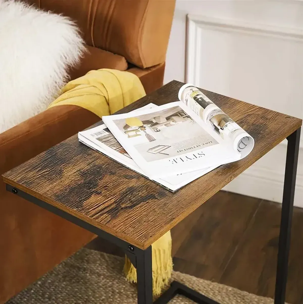 End Table and Laptop Table – Ideal for Working in Bed or on the Sofa