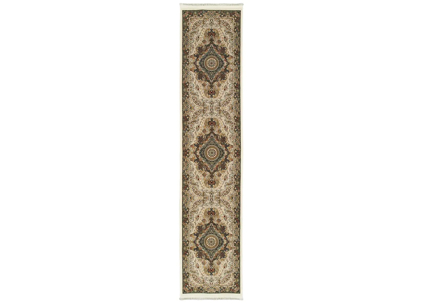 Masterpiece 2'3" x 10' Ivory Rug