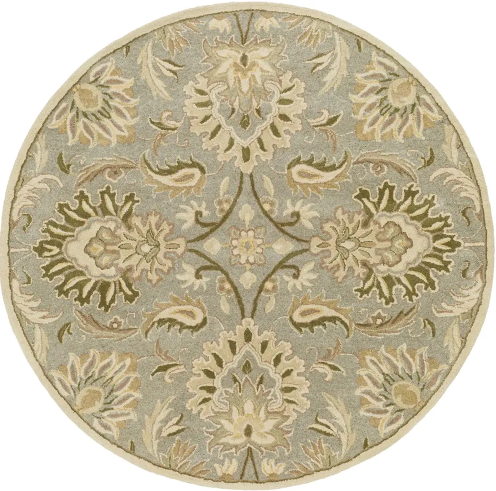 Caesar CAE-1111 6' Round Green Rug