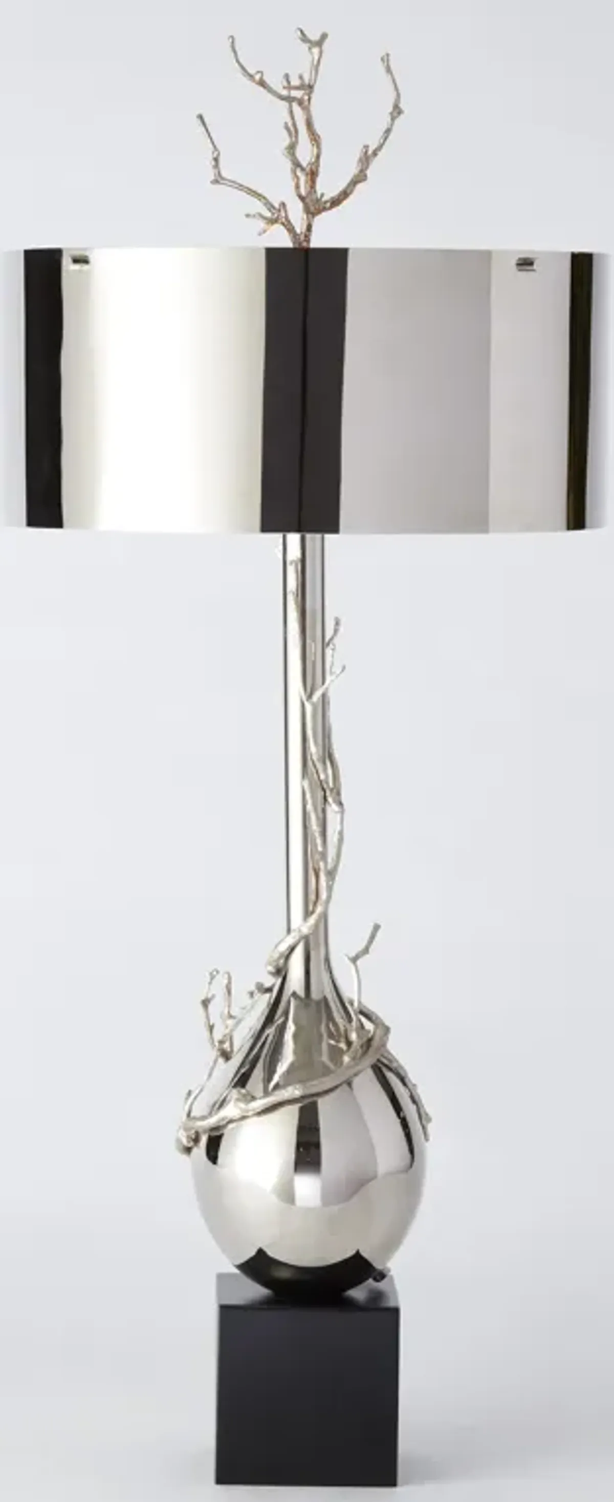 Twig Bulb Lamp-Silver