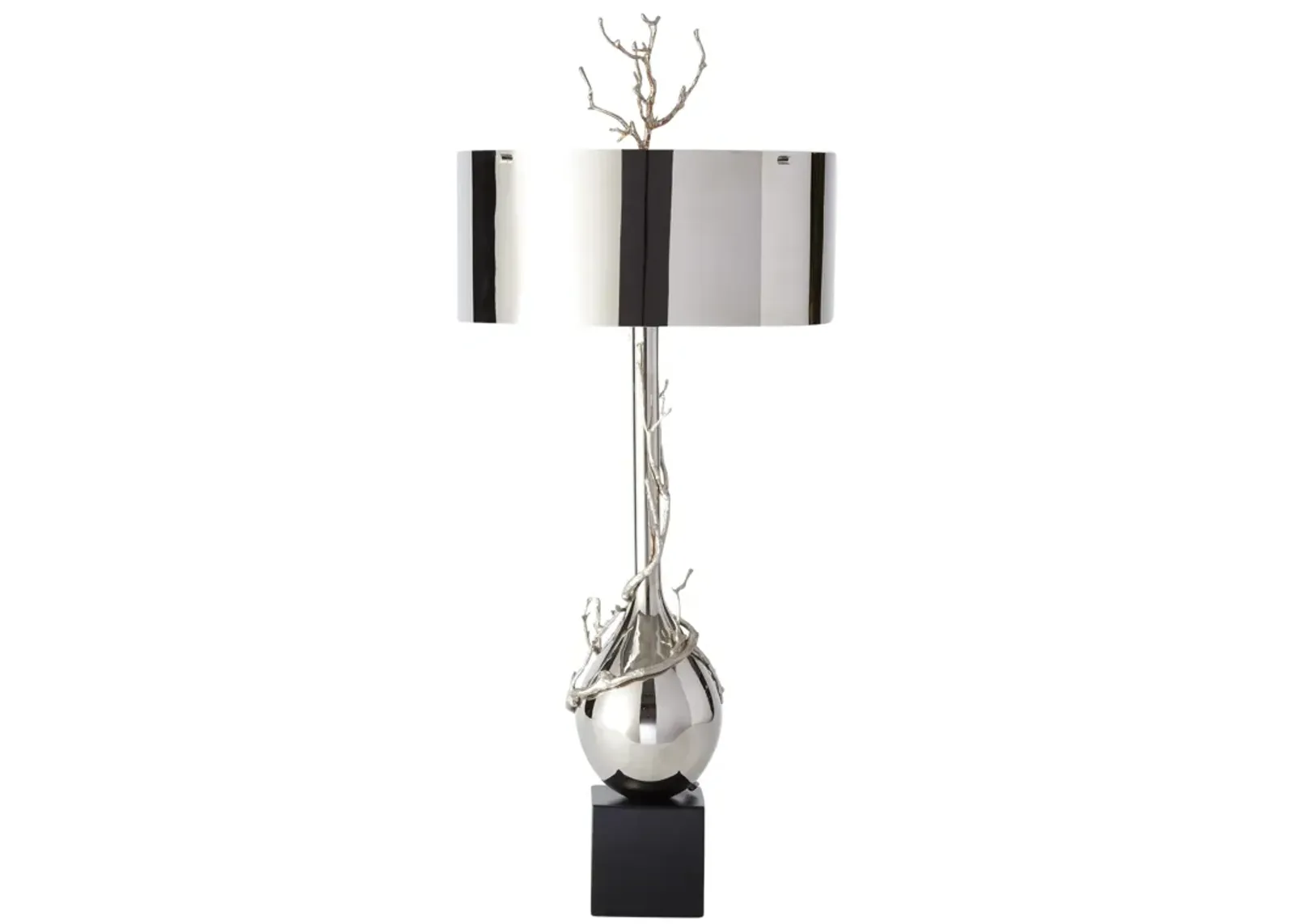 Twig Bulb Lamp-Silver