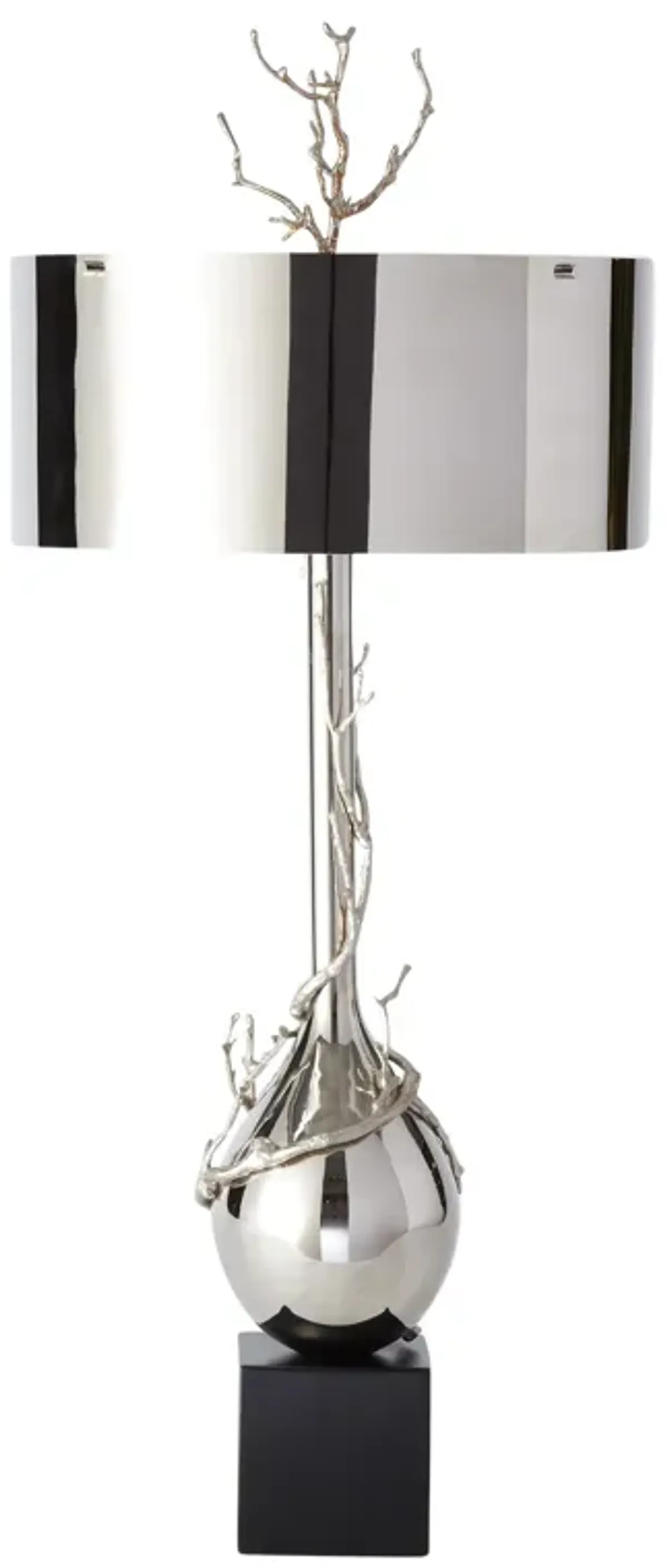 Twig Bulb Lamp-Silver