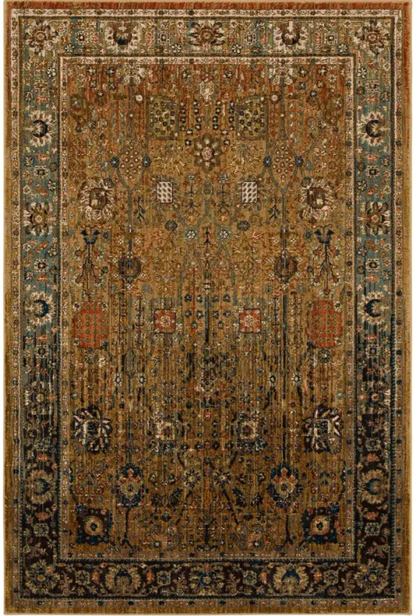 Spice Market Myanmar Tobacco 2' 4" X 7' 10" Rug