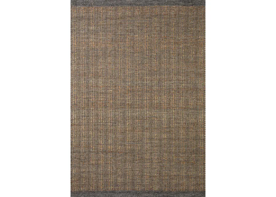 Cornwall CRN01 Charcoal/Natural 3'6" x 5'6" Rug