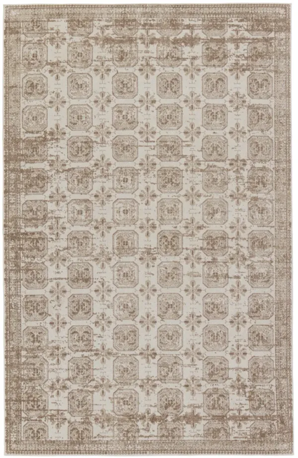 Nadine Milea Tan/Taupe 4' x 6' Rug
