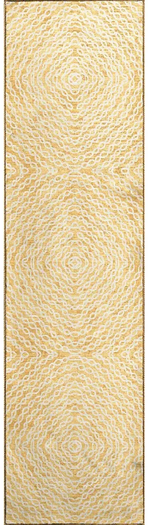 Brisbane BR3 Gold 2'3" x 7'6" Rug
