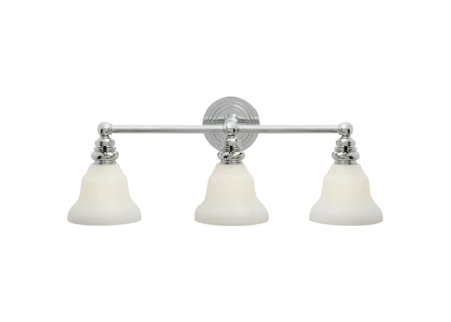 Boston Functional Triple Light in Chrome