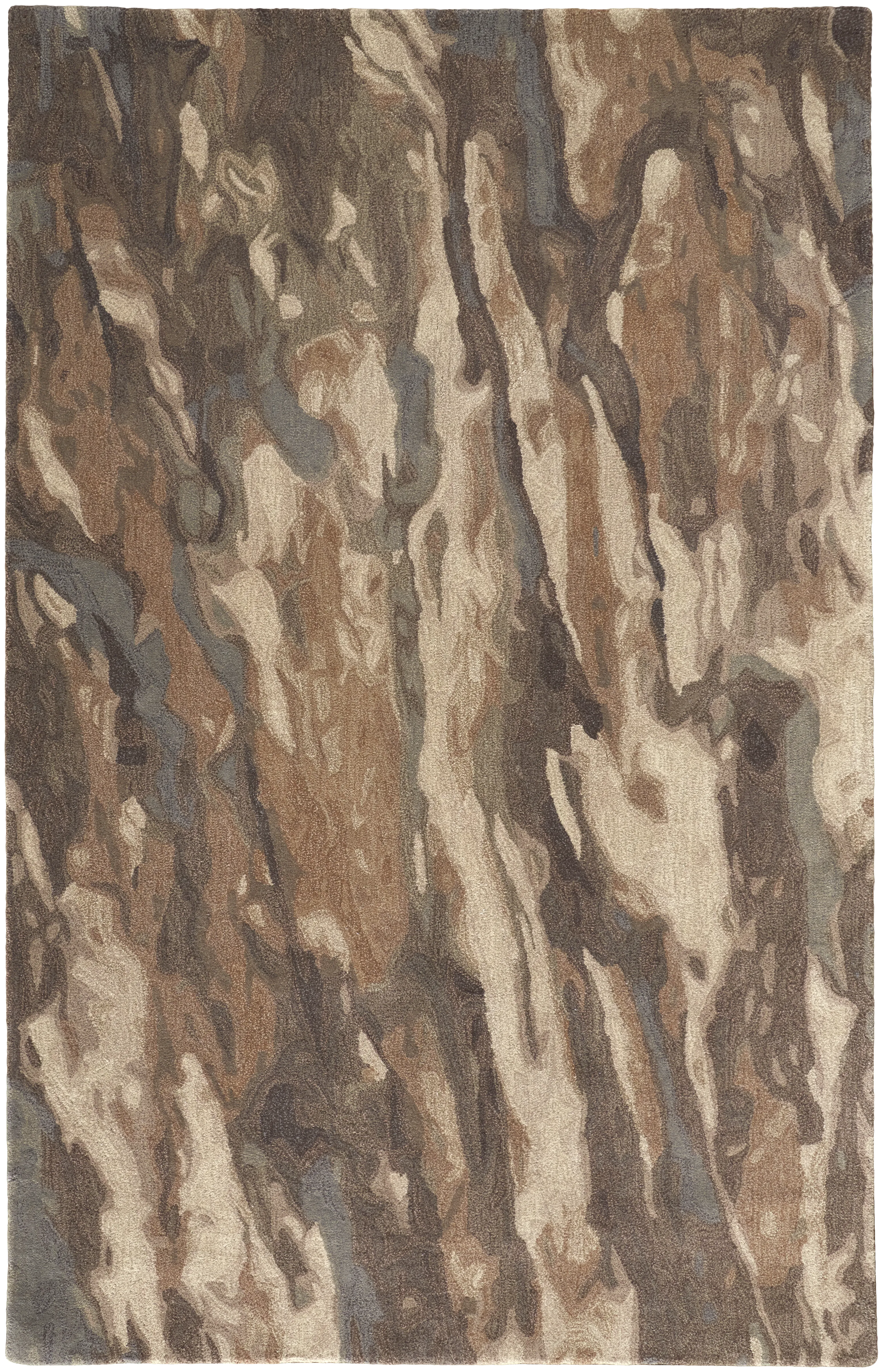 Amira 8632F Brown/Gray/Tan 5' x 8' Rug