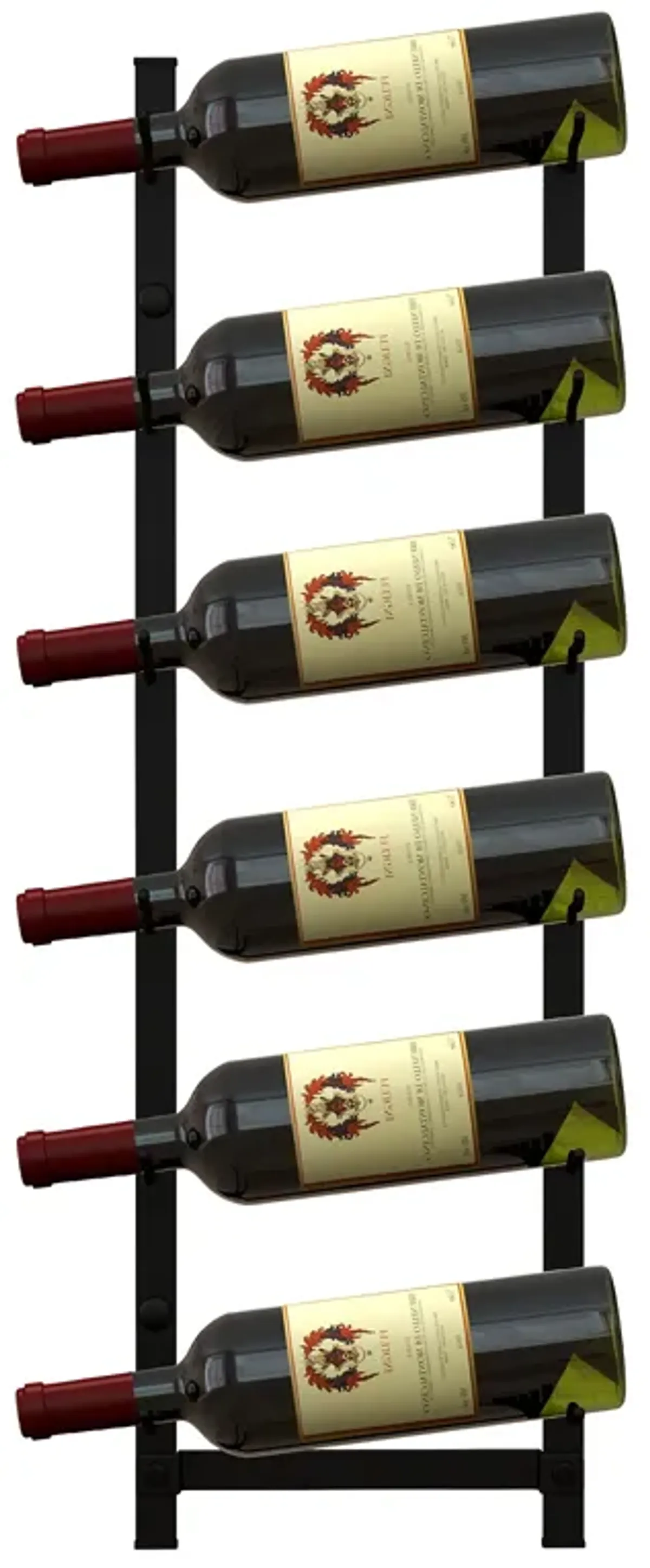 Rust proof Wall Mounted Wine Rack for 6/9/12 Bottles