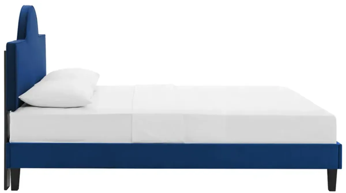 Soleil Performance Velvet King Bed