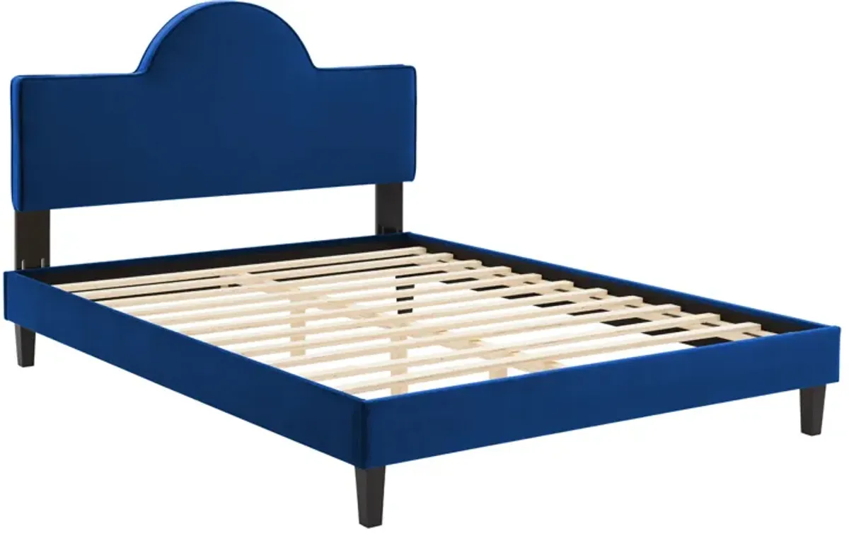 Soleil Performance Velvet King Bed