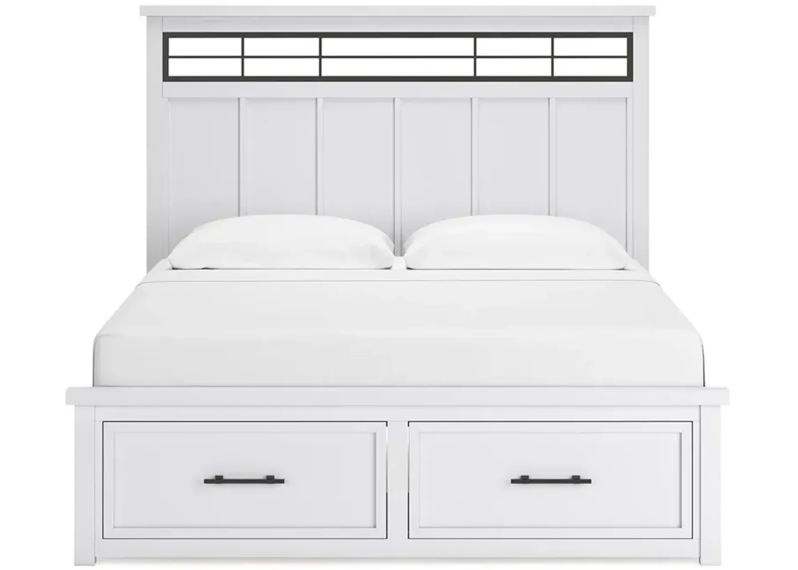 Ashbryn Queen Panel Storage Bed