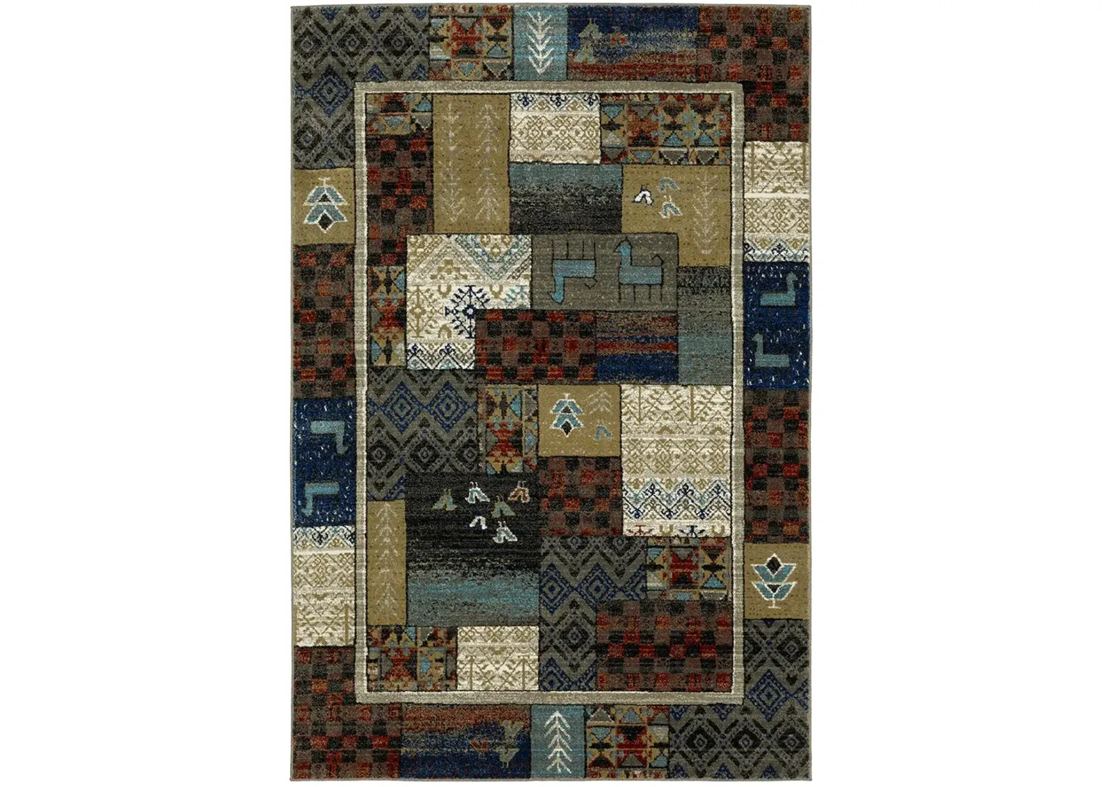 Venice 9'10" x 12'10" Multi Rug