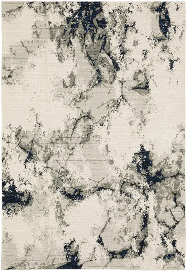 Evolution 1'10" x 3'2" Ivory Rug