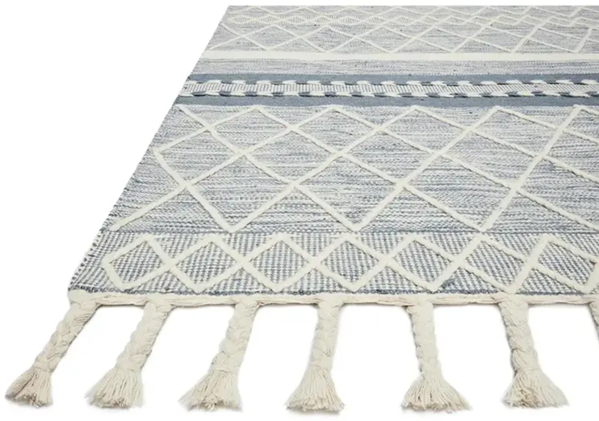 Sawyer SAW04 Teal 7'6" x 9'6" Rug