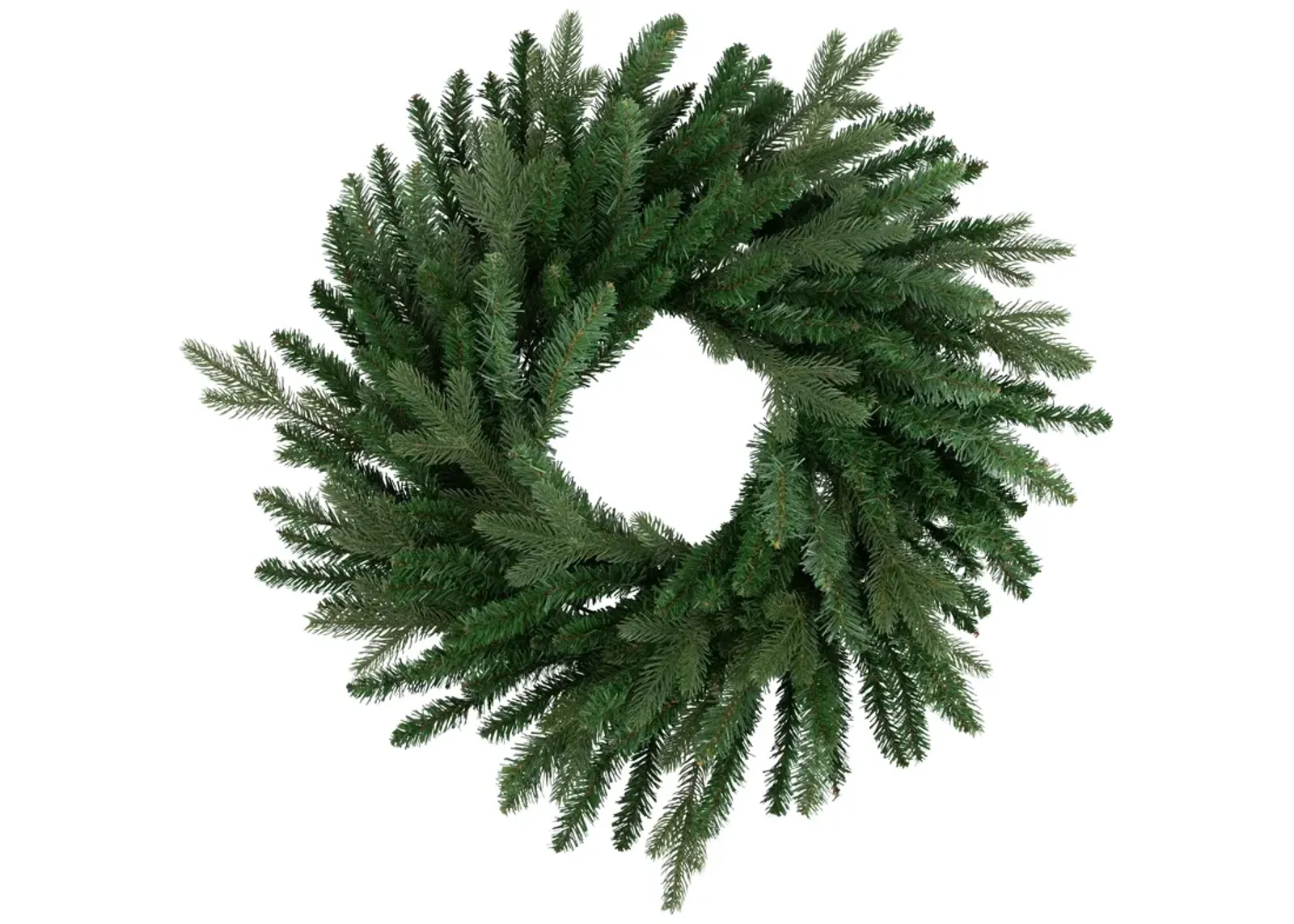 Grande Spruce Artificial Christmas Wreath  24-Inch  Unlit