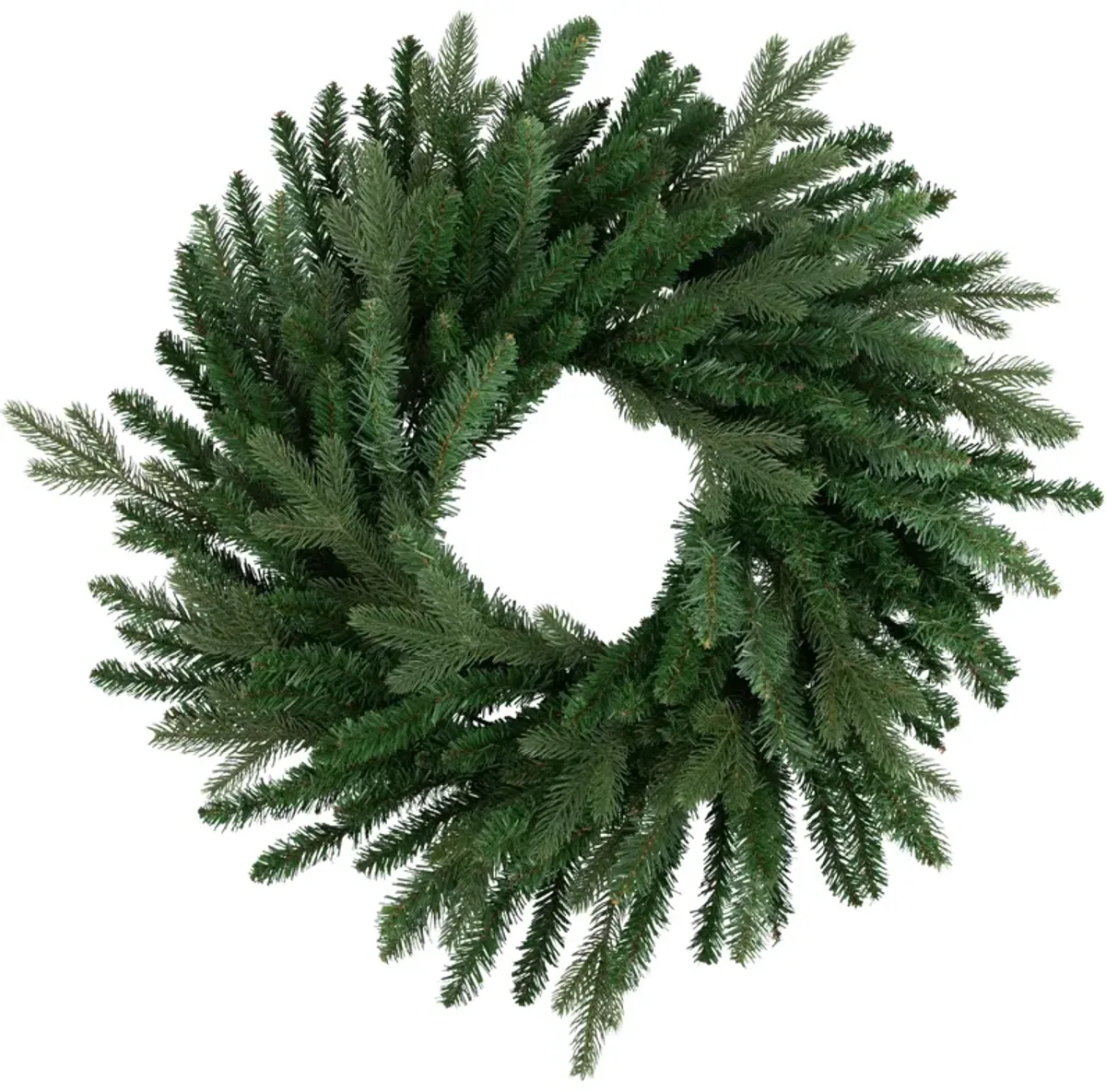 Grande Spruce Artificial Christmas Wreath  24-Inch  Unlit