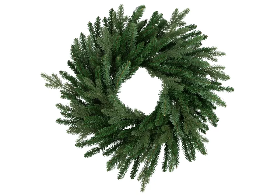 Grande Spruce Artificial Christmas Wreath  24-Inch  Unlit