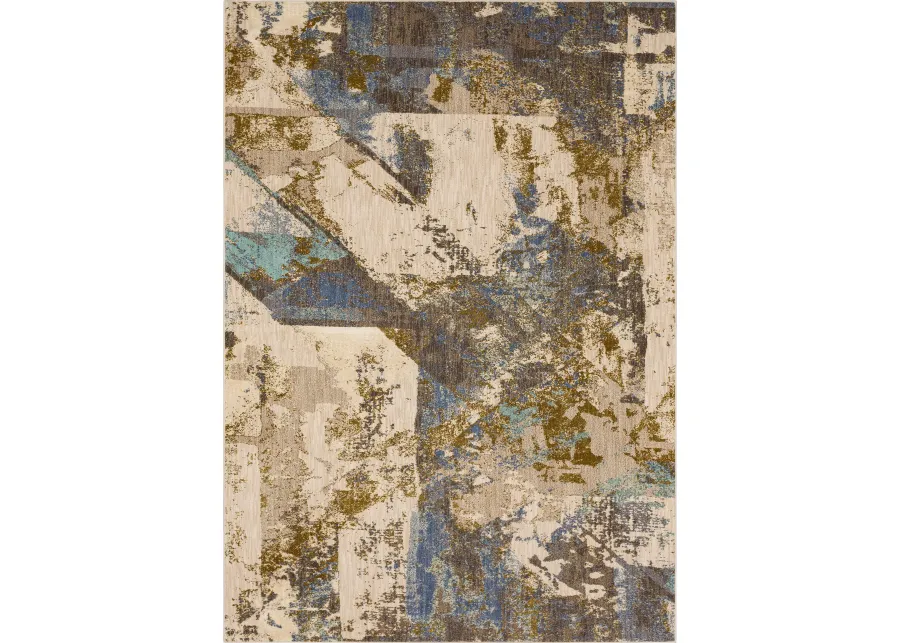 Vanguard by Drew & Jonathan Home Venerable Smokey gray 5' 3" X 7' 10" Rug