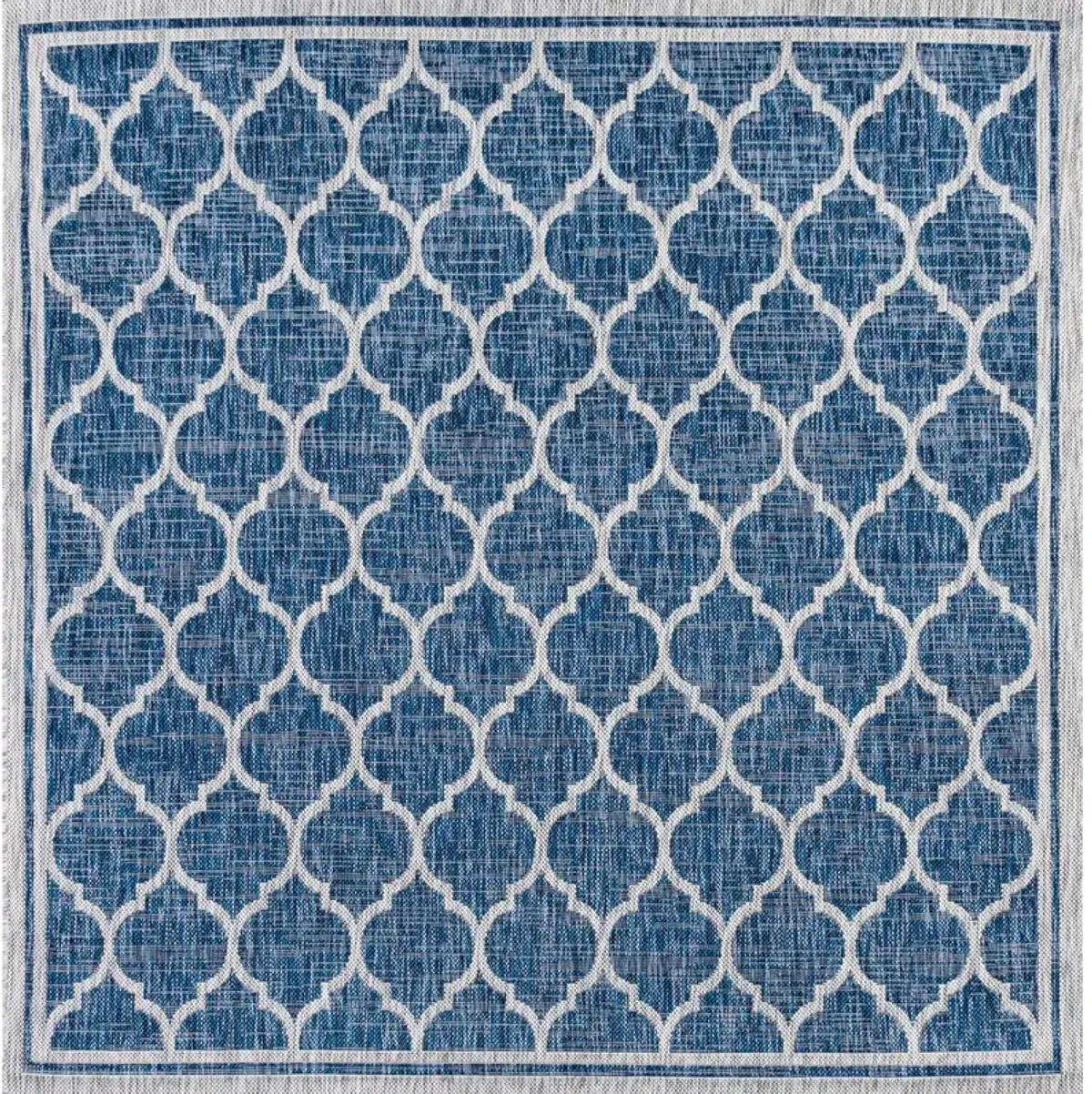 Trebol Moroccan Trellis Textured Weave Indoor/Outdoor Area Rug