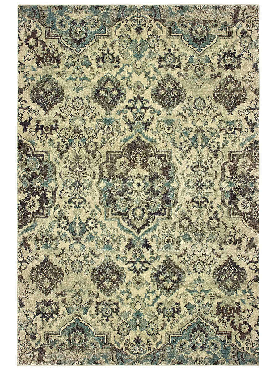 Raleigh 5'3" x 7'6" Ivory Rug