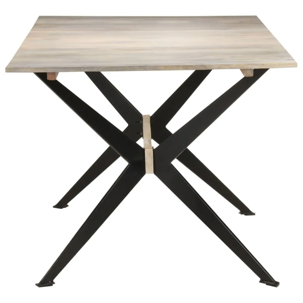 vidaXL Dining Table 70.9"x35.4"x29.9" Solid Mango Wood