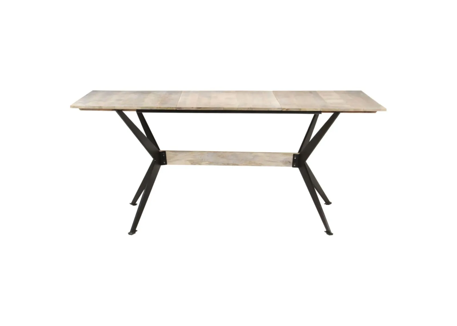 vidaXL Dining Table 70.9"x35.4"x29.9" Solid Mango Wood