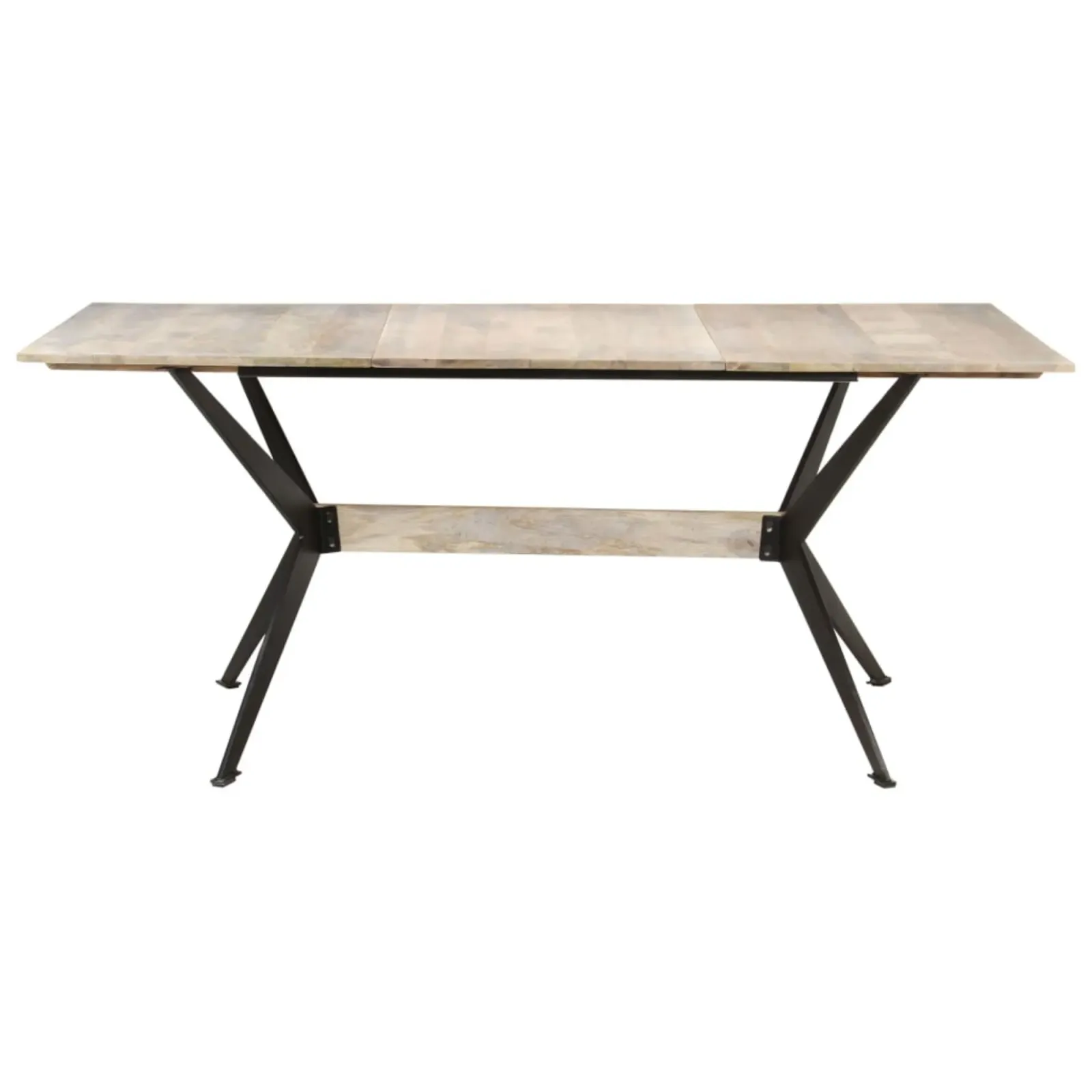 vidaXL Dining Table 70.9"x35.4"x29.9" Solid Mango Wood