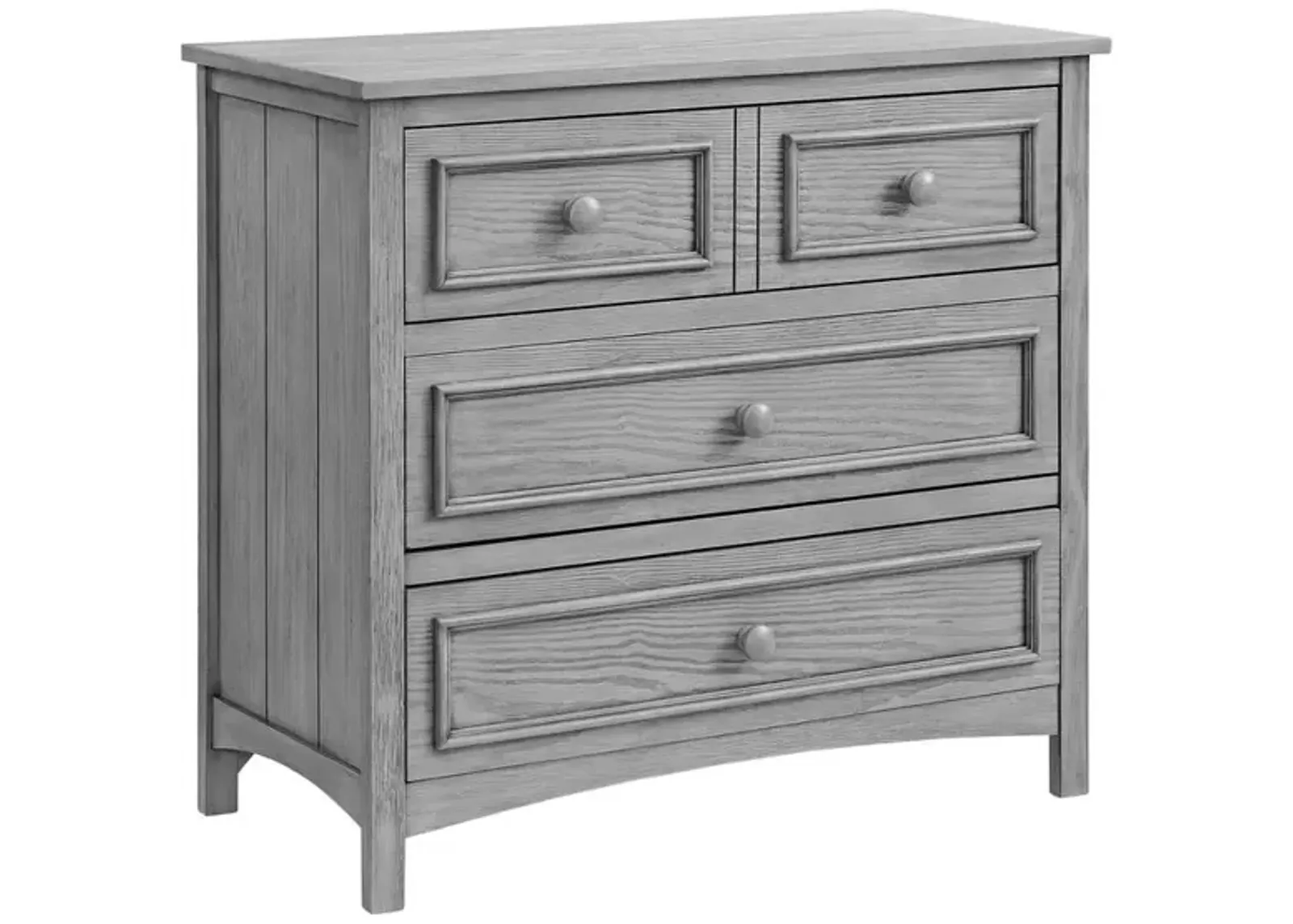 Oxford Baby Bennett 3 Dr (Fa) Dresser Rustic Gray