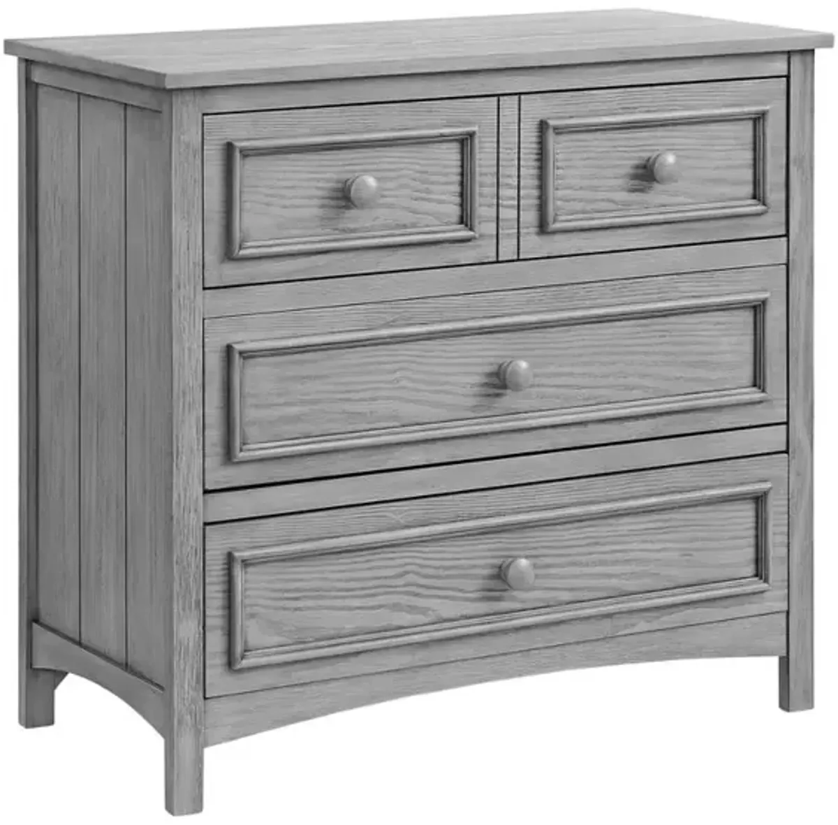 Oxford Baby Bennett 3 Dr (Fa) Dresser Rustic Gray