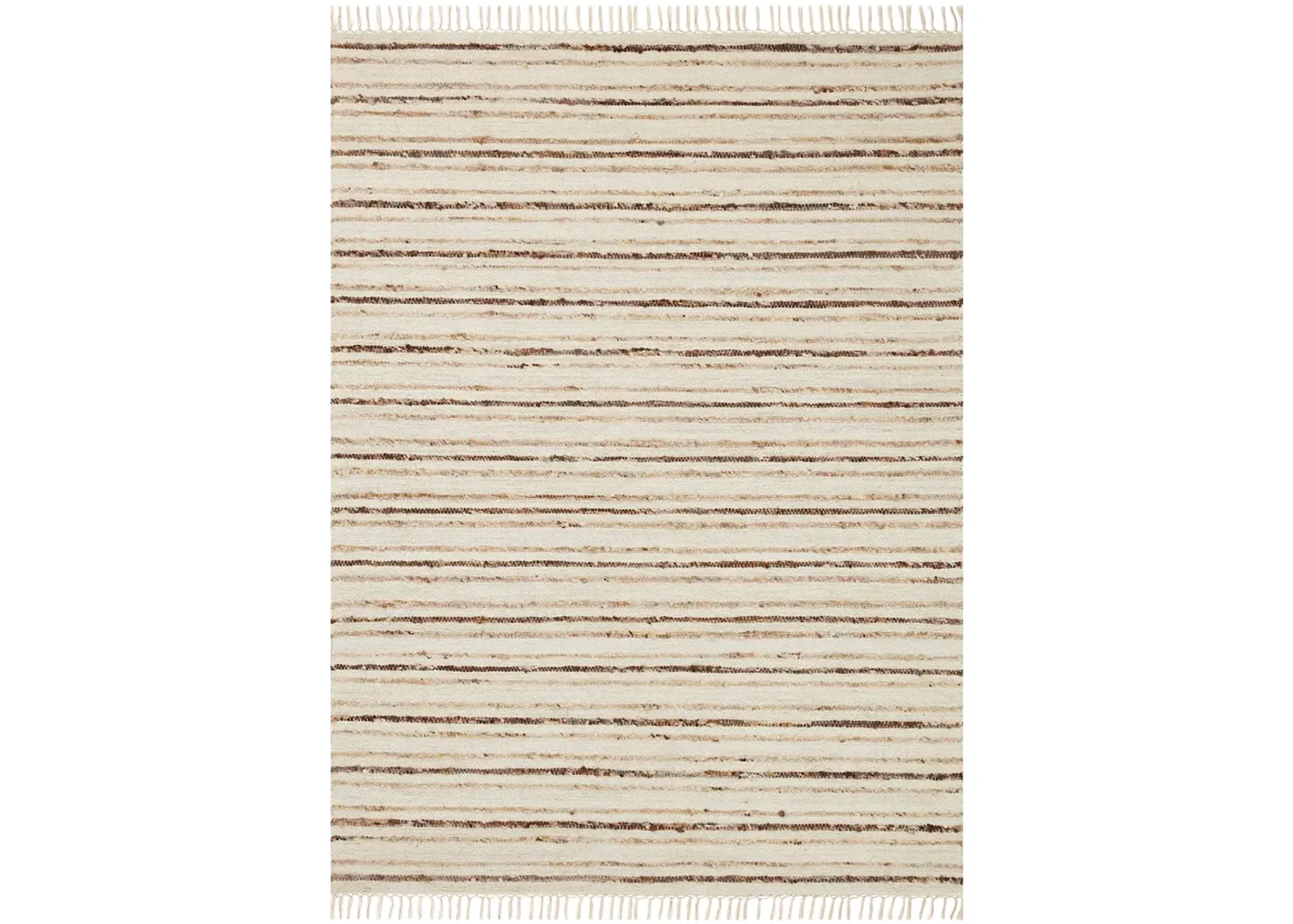 Nico Ivory/Natural 8'6" x 11'6" Area Rug by Magnolia Home by Joanna Gaines x Loloi