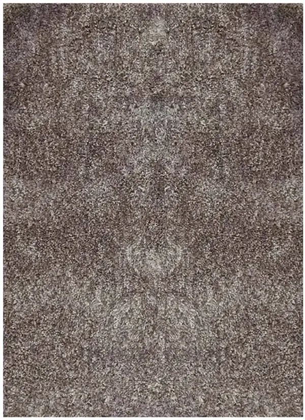 RUGSOTIC CARPETS HAND TUFTED SHAG POLYESTER ECO-FRIENDLY AREA RUGS  - 4'x6', Rectangle, Silver White, Solid Plain Design, High Pile Thick Handmade Anti Skid Rugs for Living Room, Bed Room K00111