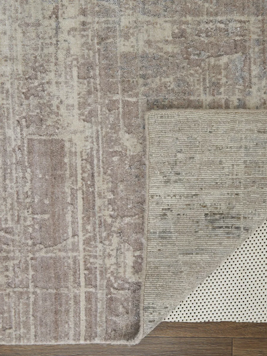 Eastfield 69AEF 3' x 5' Tan/Pink/Gray Rug