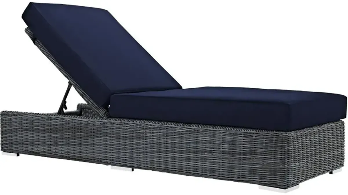 Modway Summon Outdoor Patio Sunbrella Chaise Lounge