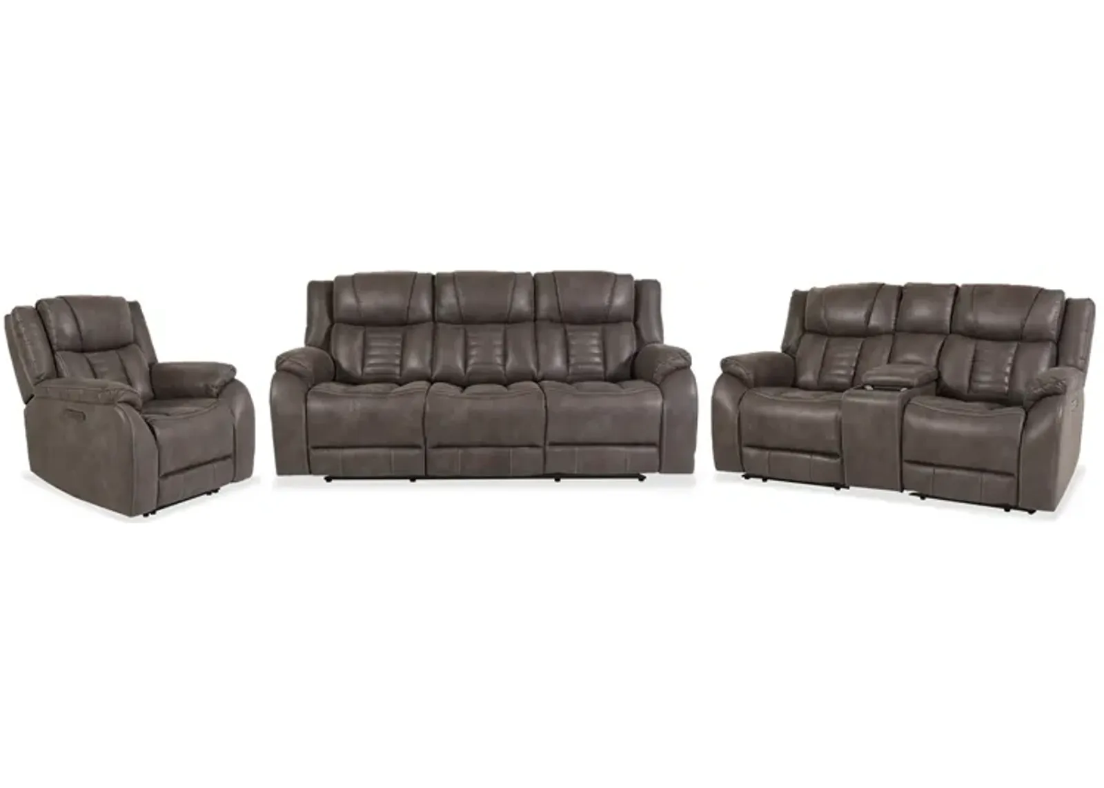 Cayman 3 Piece Living Set