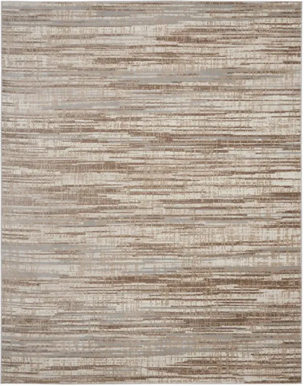 Elation ETN01 Ivory/Gray 9' x 12' Rug