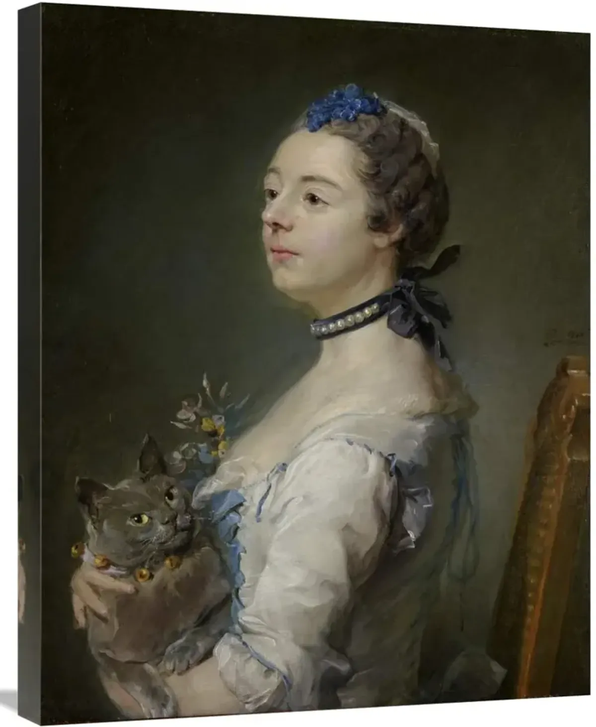 Magdaleine Pinceloup de la Grange, ne de Parseval-Canvas Art-22x28