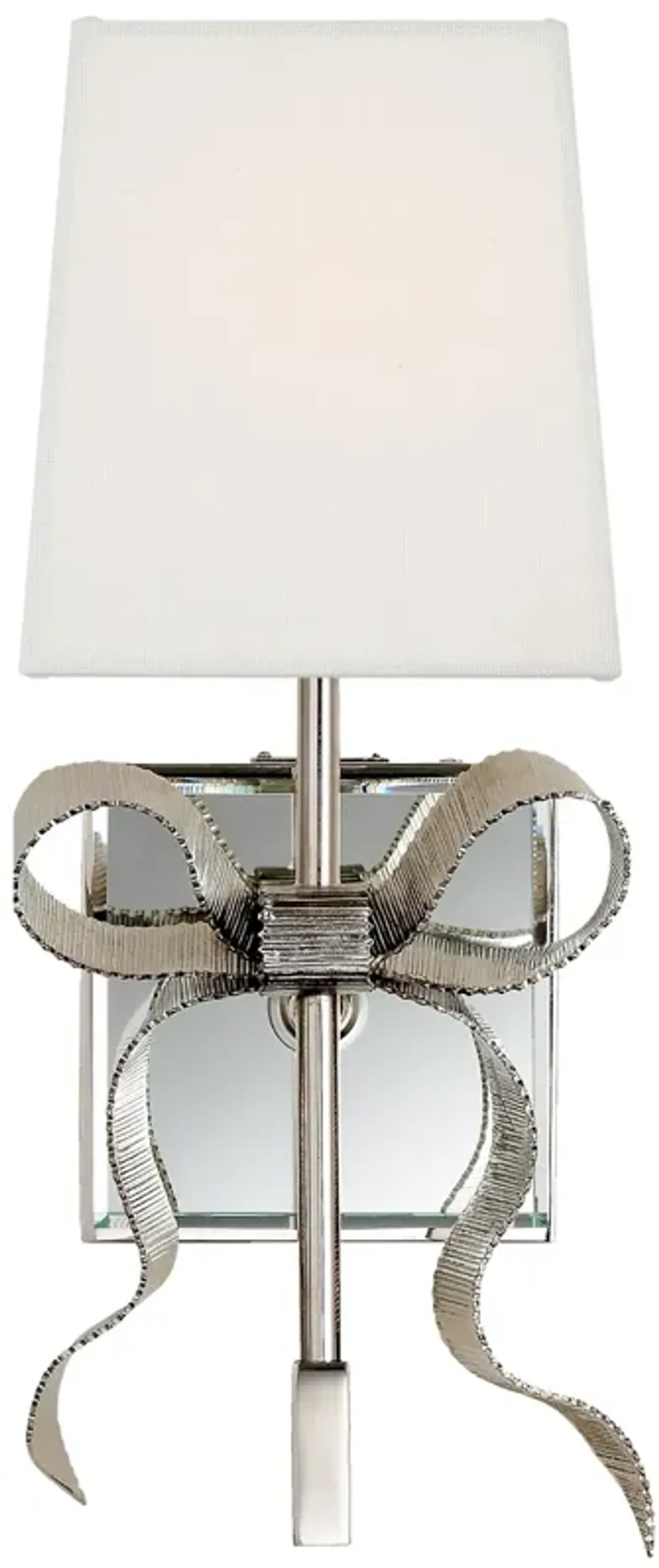 Ellery Gros-Grain Bow Sconce