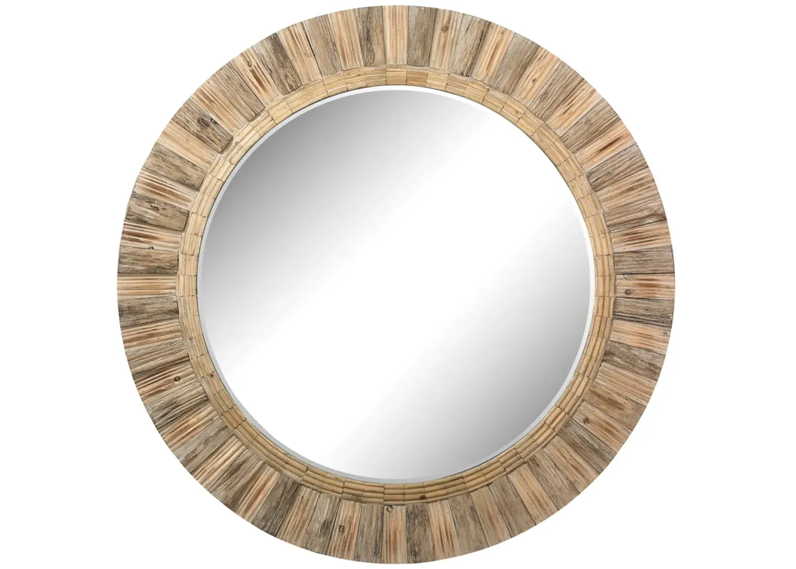 Oversized Round Wall Mirror