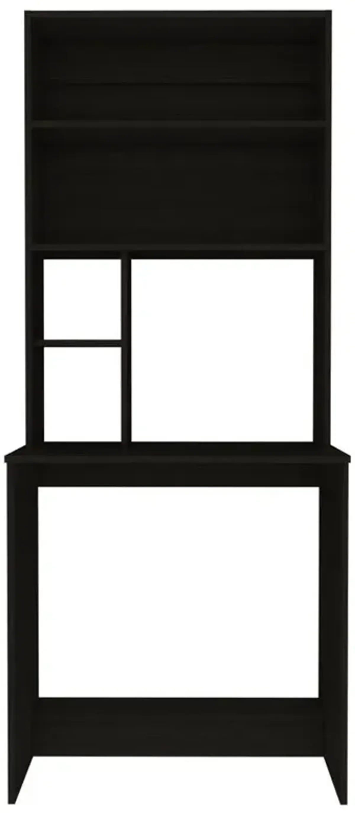 Xalo Computer Hutch Desk In Black