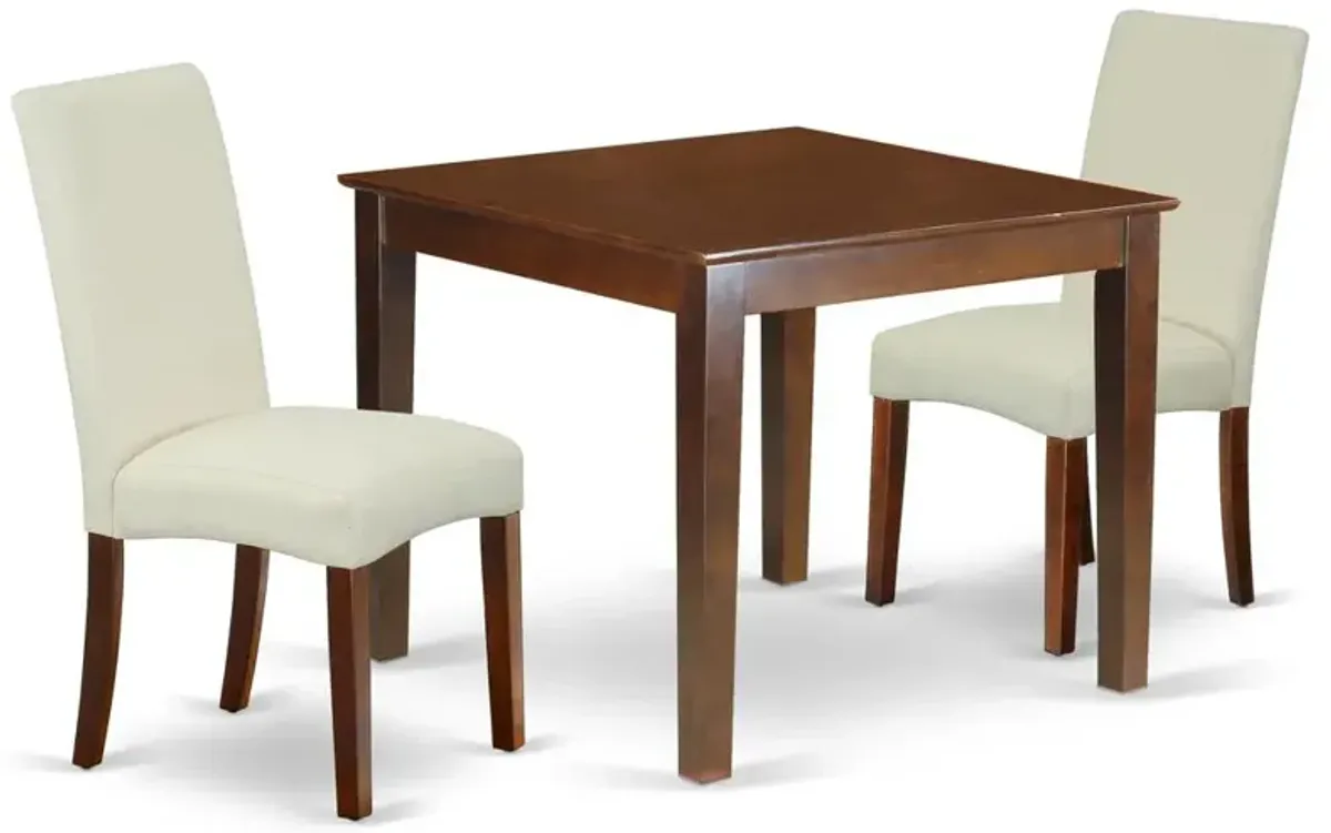 Dining Room Set Mahogany, OXDR3-MAH-01