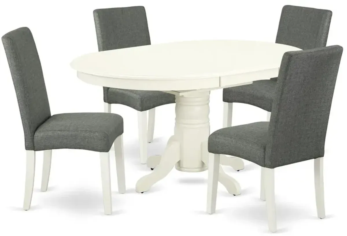 Dining Room Set Linen White