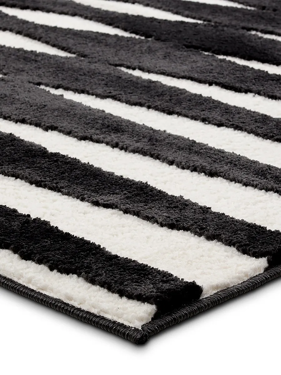 Calix By Nikki Chu Apyre Black 8'10" x 12' Rug