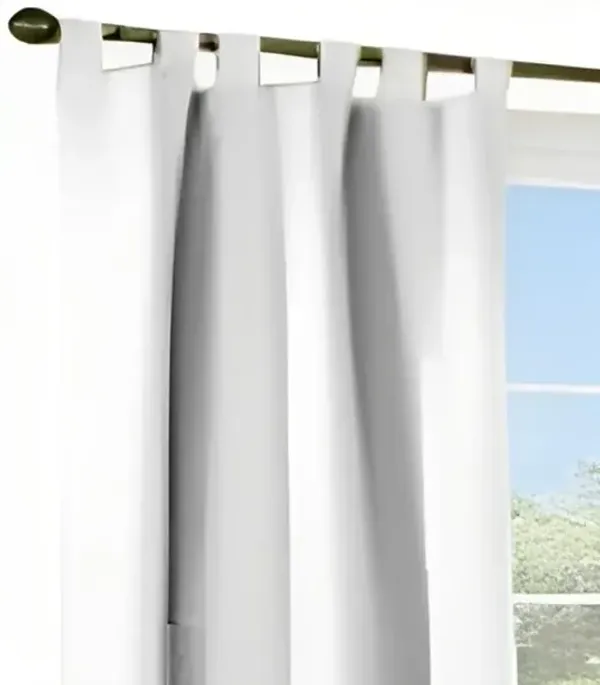 Commonwealth Thermalogic Weather Insulated Cotton Fabric Tab Panels Pair - 160x84" - Sage